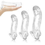 Penis Sleeve Extender Sex Toy For Men Cock Sleeve, 3 Sizes Pennis Extender Ultra-Soft Silicone, Adult Sex Toys & Games Sexuales Penis Extension Time For Male Sex Toy Pleasure Tools Couples Sex Toys