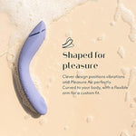 Og G Spot Vibrator | Sucker Sex Toy For Women With 12 Intensity Levels | Curved Pleasure Air Technology Dildo Vibrator | Flexible Personal Massager G Spot Stimulator Adult Sex Toy | Lilac