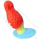 Large Butt Plug Anal Plug, Huge Thick Buttplug For Long-Term Wear, 5.7“ Wearable Anal Dildo Trainer Stretcher With Fantasy Color, Soft Silicone Buttplug Strawberry Shape Sex Toys For Women Men