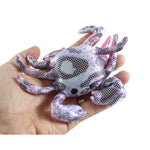 4 Reptile Set - Sand Filled Animal Toy - Snake, Turtle, Lizard, Frog- Heavy Weighted Sandbag Animal Plush Bean Bag Toss - Shimmering Glitter