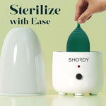 Menstrual Cups Beginner Kit - Small & Large with Electric Sterilizer