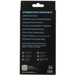 Doc Johnson OptiMALE Tapered C-Ring for Men - Black
