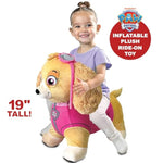 Bouncer Hopper For Toddlers 18M-3Y – Plush Cover, Easy Pump, Indoor/Outdoor Use – Boosts Balance & Motor Skills – Inflatable Jumpie Ride-On (Skye (Pink))