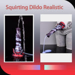 Sex Toys Dildos 9.29 Inch Squirting Dildo With Suction Cup Anal Butt Plug
