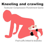 Cock Bondage Flail With Wooden Clip And Ball Torture Bdsm Bondage Gear Accessories Sex Restraints Enforcer Adjustable Ankle Cuffs For Couples Sex Games