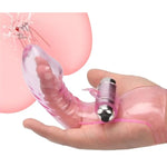 Finger Vibrator Women G-Spot Stimulation Sex Toys Clitoral Massager For Female Adult Sex Toys With Powerful Vibration For Lesbian Couples And Heterosexuality