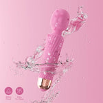 Vibrator Wand, Adult Sex Toys for Women, Vibrating Massager (Pink)