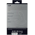 Rechargeable Prostate and Perineum Massager with Dual Motors, 10 Vibration Modes, Black