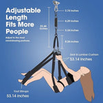 Sex Swing Bondage Restraints Door Sex Swing with Cushion Adjustable Straps Slings Rotatable Swing Frame Adult BDSM Sex Toys for Couples