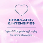 Intense Female Lubricant Arousal Gel Lube For Her Multi 0.34 Fl Oz (Pack Of 1)