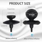 Inflatable Mouth Plug Sex Toy, Mouth Gag For Bondage Play, Adjustable Ball Gag For Couples, Adult Bdsm Adjustable Strap On Mouth Gag For Sm