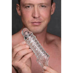 Size Matter Really Ample 1.5" Penis Enhancer – Realistic Girth Extension Cocksleeve | Penis Extender Sleeve For Men | Adult Toy For Couples - 1 Unit.