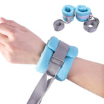 Patient Medical Restraints, Hospital Bed Wrist Strap, Patient Ankle Straps For Bed Safety Rails, Hospital Bed Restraint For Hand, Feet, Ankle Or Arm, Limb Holders, Medical Bondaged Restraints