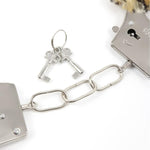 Furry Sex Handcuffs With Keys,Adjustable Ankle Cuff Bracelets,Stainless Sex Bondage Restraints,Sm Plush Bondage Fetish Handcuffs,Adult Couples Sex Toys,Cosplay Party Stage Police Costume Prop (Pink)