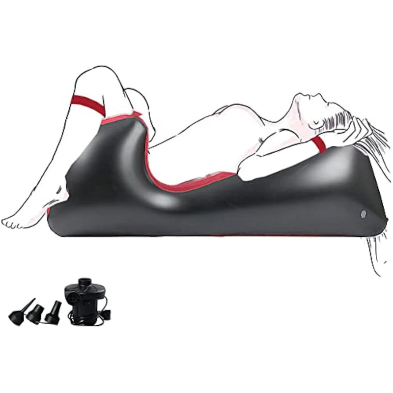 Sex Furniture For Bedroom Games Couples Bdsm Kit Adult Inflatable Sofa Bed Handcuffs Sex Toys Pillow Bondage Gear & Accessories Seat Wrist And Ankle Restraints Chair Men Women Couch Stuff Set