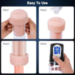 Penis Pump Penis Extender - Electric Penis Pump Penis Sleeve Enlarger Cock Sleeve Dick Pump Male Masturbator With 4 Intensities, Adult Toys Male Sex Toys For Men Stronger Bigger Erection Penis Ring