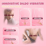 Vibrator Sex Toys, Sit And Ride Clitoral Anal G Spot Adult Sex Toys With 9 Vibrating Modes, Dildo Vibrator Remote Control Anal Dildo Pleasure Tools For Female