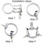 Metal Anal Expander Adjustable Anal Dilator,Adjustable Butt Anal Plug Personal Wand Massager With Bdsm Sm Anal Sex Toys For Men Women Adult Sex Toys & Games
