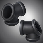 Silicone Cock Ring Penis Delay Sleeve With 3 Holes Design Erection Enhancement Delay Ejaculation Sex Toys For Men Play