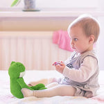 Soft & Cute Green Frog Plush Stuffed Animal - 15.7" Long-Leg Fluffy Frog Plushie Toy, Stuffed Frog Doll Gift For Kids And Adults