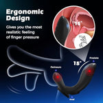 Prostate Massager For Men – 5-Speed Tapping & 10-Mode Vibrating Anal Plug With Remote – Dual Motor Toy For Male Pleasure, Beginners & Gay Couples