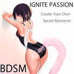 Anal Tail Plug Butt Plugs BDSM Cat Buttplug Pink Cute Furry Silicone Fox Play SM Long Anus Sex Toy Cosplay Sexual for Beginners Couples Erotic Role Aparatos Women Men
