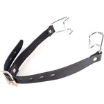 Forced Open Mouth Gag Bdsm Fully Adjustable Breathable Comfortable Sex Toys Restraints Sm Fetish Dom Sub, Black, 1.0 Count