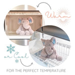 Daniel Dragon - Microwavable & Weighted Plush Stuffed Animal - Heated Plushie For Warmth - Cute, Soft, Cozy Toy For Adults & Children (Boys, Girls, & Toddlers) By Warm Pals