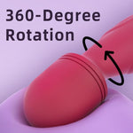 Mini Wand Massager with Strong Power Travel Size Compact Quiet Portable Massager Long Battery Life Clitoral Nipple Clitoris Stimulator Waterproof Silicone Rechargeable Couples Vibrator Sex Toys