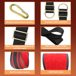 Sex Swing Door Bdsm Bondage Thigh Restraints With Adjustable Sex Straps Hardware Buckle Leather Soft Plush Kinky Adult Sex Toys For Men Women Couples