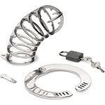 Spiked Chastity Cage, Bdsm Bondage Restraint & Sex Accessories - Stainless Steel