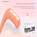 Happy Note Clitoral G-Spot Vibrator Adult Sex Toys For Women, Multi-Speed Vibration Modes, Clitoral Nipple Stimulator, Vibrating Massager Sex Toys, Sexual Pleasure Sex Toy (Orange)