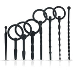 Sex Toys - Catheters & Sounds 8 Pcs Penis Plug Set Male Silicone Dilator Urethal Rod Urethral Obstruction Cock Expansion Plugs Masturbation Toy