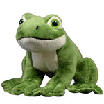 Realistic Stuffed Frog-Green 6.3",Frog Plush Toy, Frog Plushies,Soft Frog Stuffed Animal,Girl Toys,Frogs For Gifts For Kids