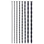 Silicone Urethral Blockage Dilation Provocative Masturbation Masturbation Stick Sex Toy 8 Pcs
