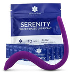 Pelvic Health & Intimacy Bundle – Travel Water-Based Lubricant Sachets + Pelvic Floor Massager For Women & Men