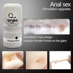 Male Masturbator, Masturbation Cup, Male Masterburbater?Penis Stroker, Pussy Sex, Oral Sex,Anal Sex 3 Mode Male Sex Toys (Anal)