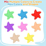 3-Color Sensory Play Sand for Kids, 6.6lbs, Perfect for Shaping and Sculpting