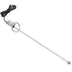 Urethral Sounds Penis Plug Urethral Dilator Electric Shock Penis Plugmulti-Frequency Plug For Beginner Couples Bdsm Adult Electric Shock Urethral Sound Beaded Anal Plug Anal Dildo(8Mm)