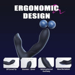 E-Bass Rocker Prostate Massager Anal Vibrator Anal Plug Anal Sex Toys With 20 Pleasure Modes Remote Control Prostate Massage Thrusting Dildo Sex Toys For Men