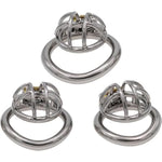 Small Chastity Cage For Men Metal Chastity Cage Inverted Chastity Cage Steel Penis Cage Cock Cage Chastity Devices Sissy Chastity Cage Bdsm Cage Chs183 (50Mm/2In)