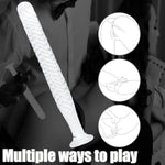 Thread Glass Anal Dildo - Crystal Penis, Dilatador Anal, Glass Anal Plug, Masturbation Anal Wand, Butt Plug Glass, Glass Anal Beads, Clear Dildo, Glass Dildo For Women Adult Toy