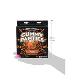 Pipedream Edible Crotchless Gummy Panties-peach