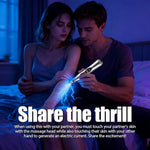 Electric Shock Chastity Stick Sex Wand with Adjustable 9 Levels Current BDSM Toys Bondage Accessories Kinky Clitoris Labia Shocker Stick Electrical SM Estim Sex Toys for Couples Women Men Beginners