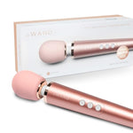 Rose Gold Petite Personal Massager for Women and Men - 10 Rumbly Speeds, 6 Vibration Patterns, Rechargeable via USB
