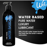 Silver Water-Based Lubricant | Long-Lasting, Original Premium Formula | Vegan, Ph-Balanced, Hypoallergenic, Paraben-Free, Non-Staining | Lube For Men, Women & Couples, 32 Fl Oz