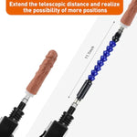 Sex Machine Attachment, 11 Inch Flexible Extendable Rod And 3 Style Sex Machines Dildos, 3Xlr Accessories, Sex Thrusting Machine Attachments Adult Toys For Women