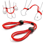 Rope Handcuffs Bdsm Sex Restraints Bondage Wrist Ankles Cuffs With Adjustable Buckle Fetish Adult Sm Sex Toys For Men Women Couple