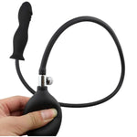 Silicone Inflatable Anal Plug Expandable Vestibule Dilator Female Masturbator Soft Inflatable Dildo Enema Training Butt Plugs Sex Toys Anal Pump Plug Adult Erotic Tools For Men Women Bedroom Bdsm Game