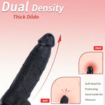 Realistic Dildo 8.8 Inch Dual-Density Massage Yoga Toys For Women New Gifts Fun Women Toys Machine Woman Thrusting Machine Tool Machine